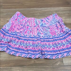 Lily Pulitzer luxletic Pink and Blue Women's Skirt